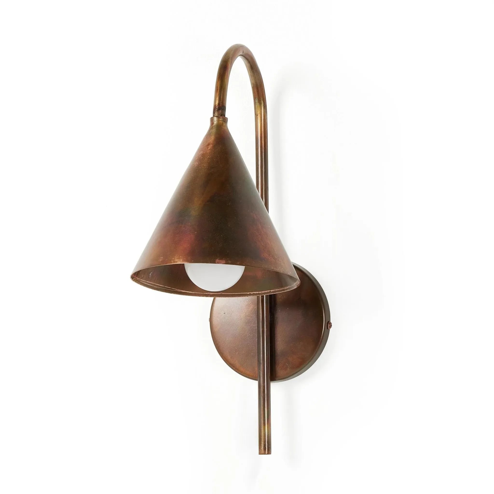 Four Hands Nandi Copper Electrical Sconce