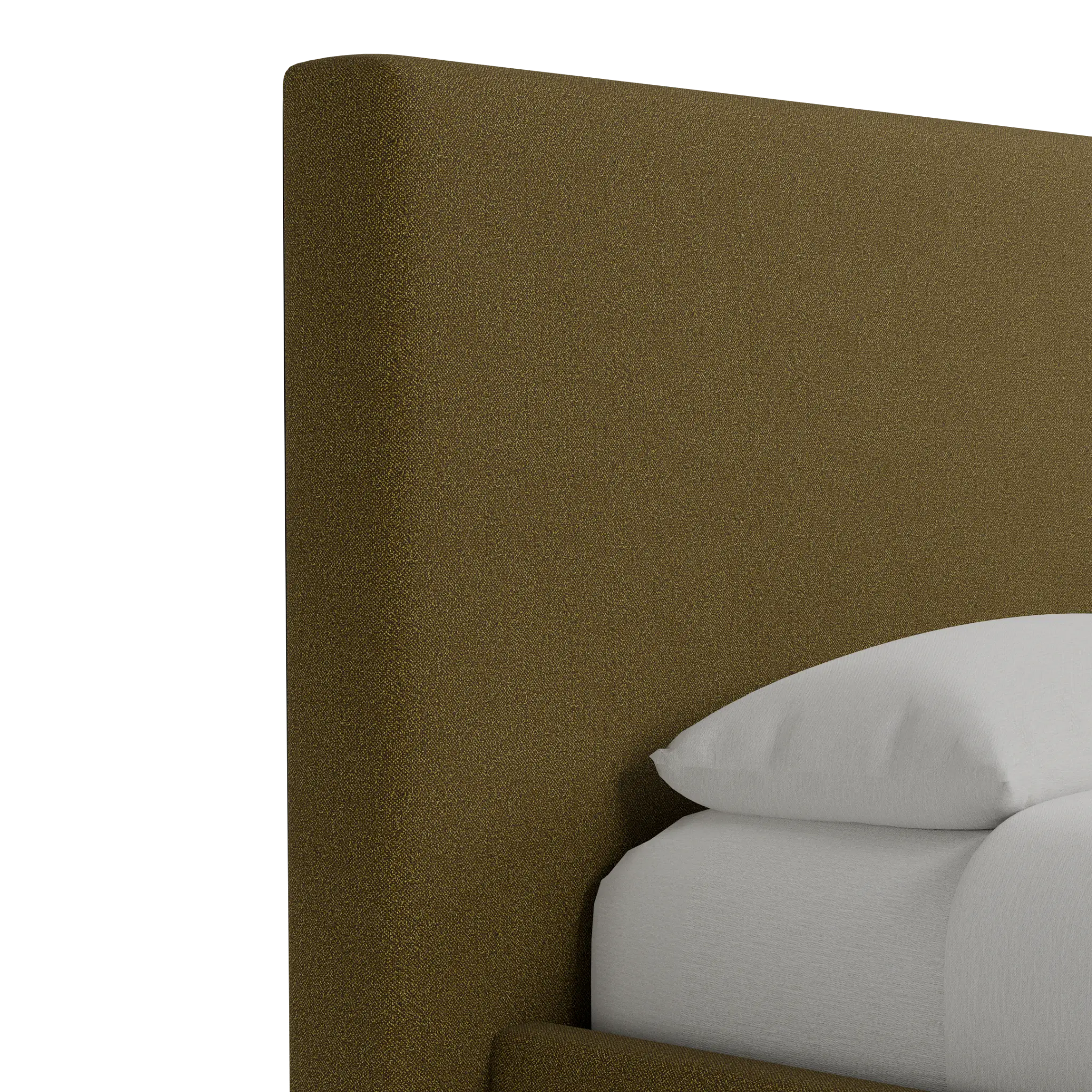 Grayton Elite Dark Green 54" Upholstered Platform Bed Grayton Elite Dark Green 54" Upholstered Platform Bed