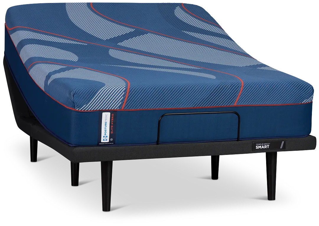 Posturepedic Elite Spring Albany 2 Medium Ergo Smart Adjustable Mattress Set
