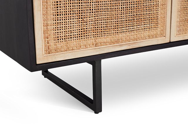 Malibu Black Credenza