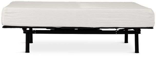Rest & Renew By Zinus Gel Memory Foam Mattress 10" Cush Firm Slat Adjustable Mattress Set