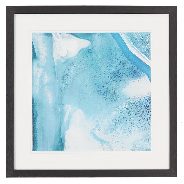 Turq Blue Framed Wall Art