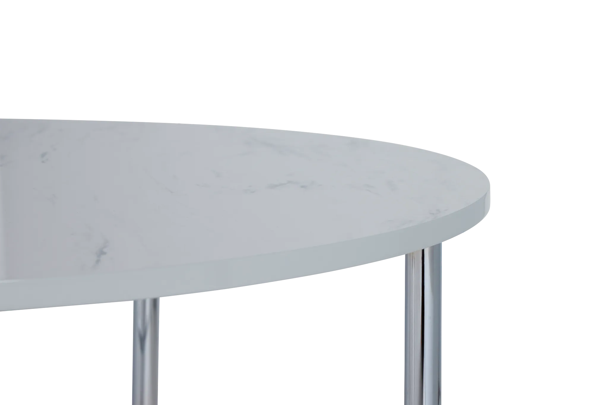 Cyrus White Round 3 Pack Tables