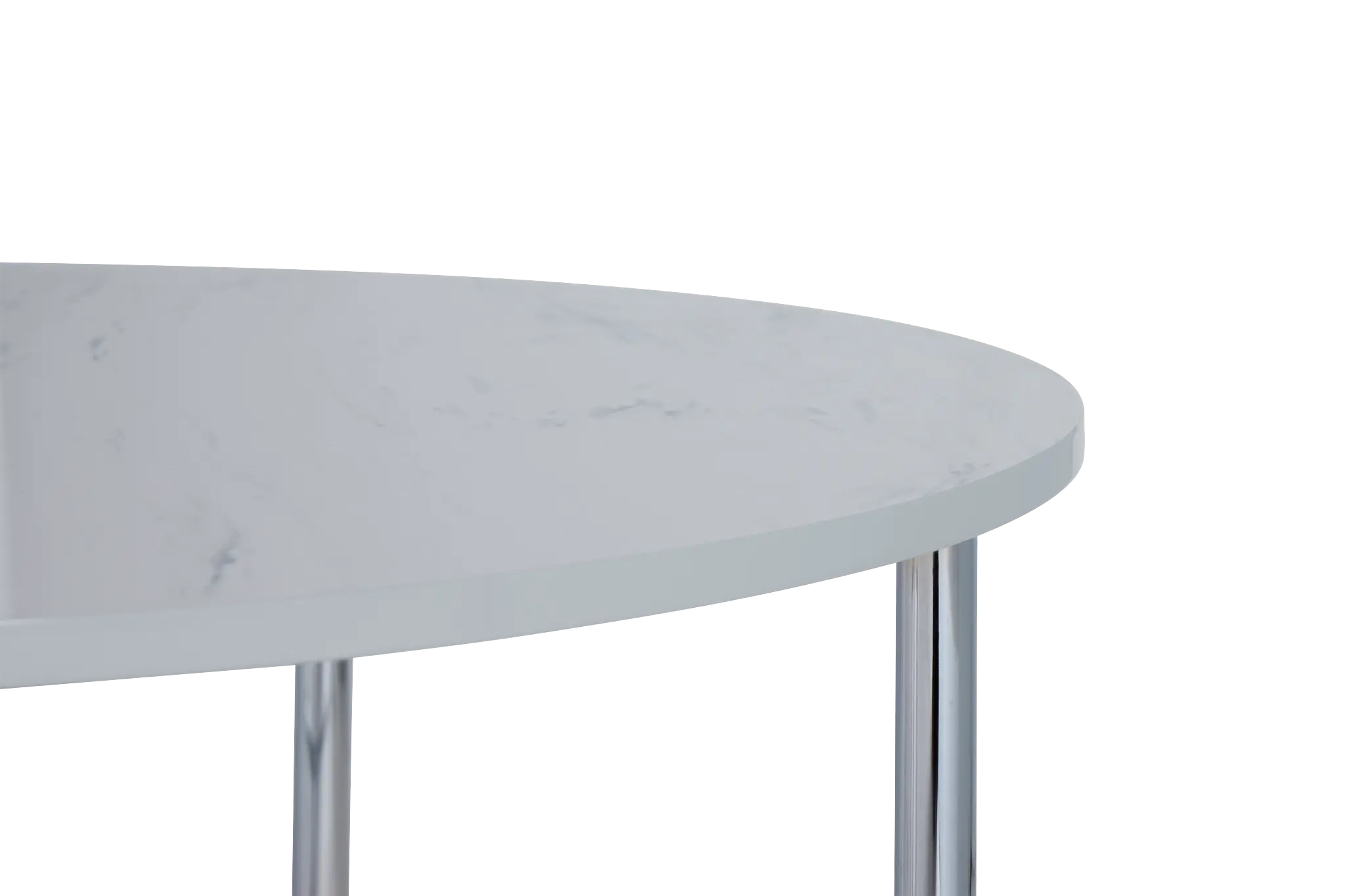 Cyrus White Round 3 Pack Tables Cyrus White Round 3 Pack Tables