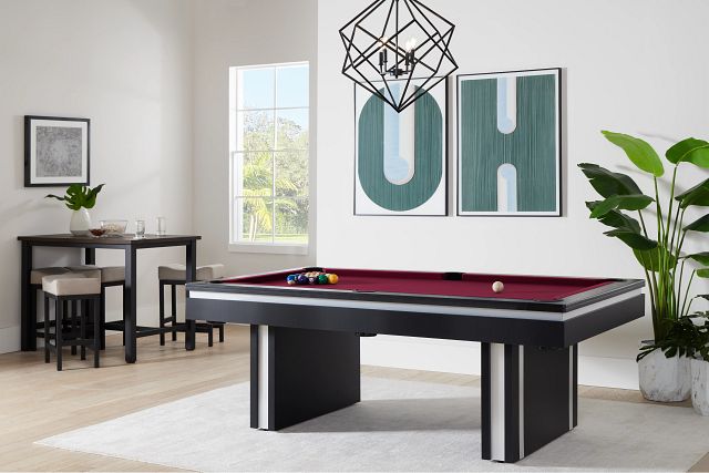 Fillmore Black Pool Table