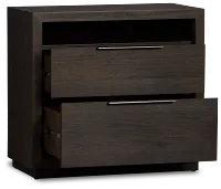Madden Dark Tone 2-drawer Nightstand