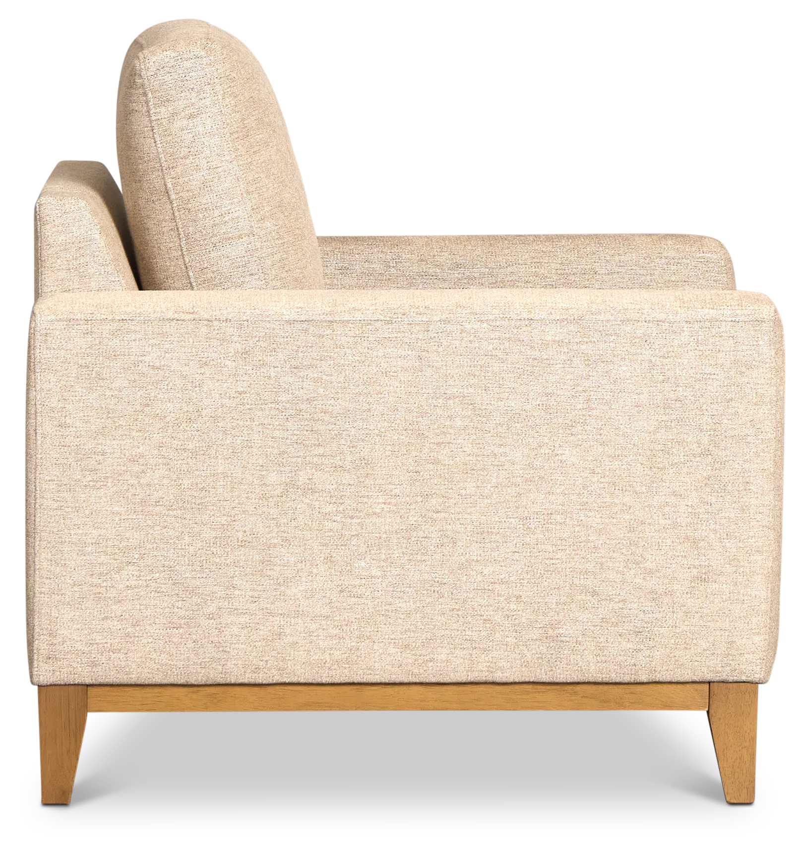 Maisie Light Brown Fabric Chair