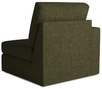 Citymod Green Fabric Left Chair