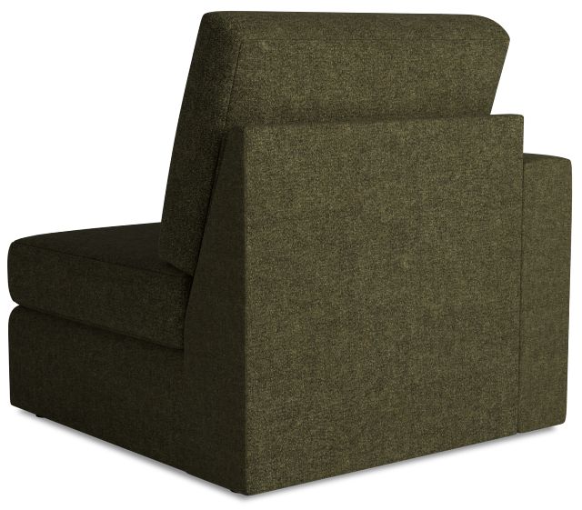Citymod Green Fabric Left Chair