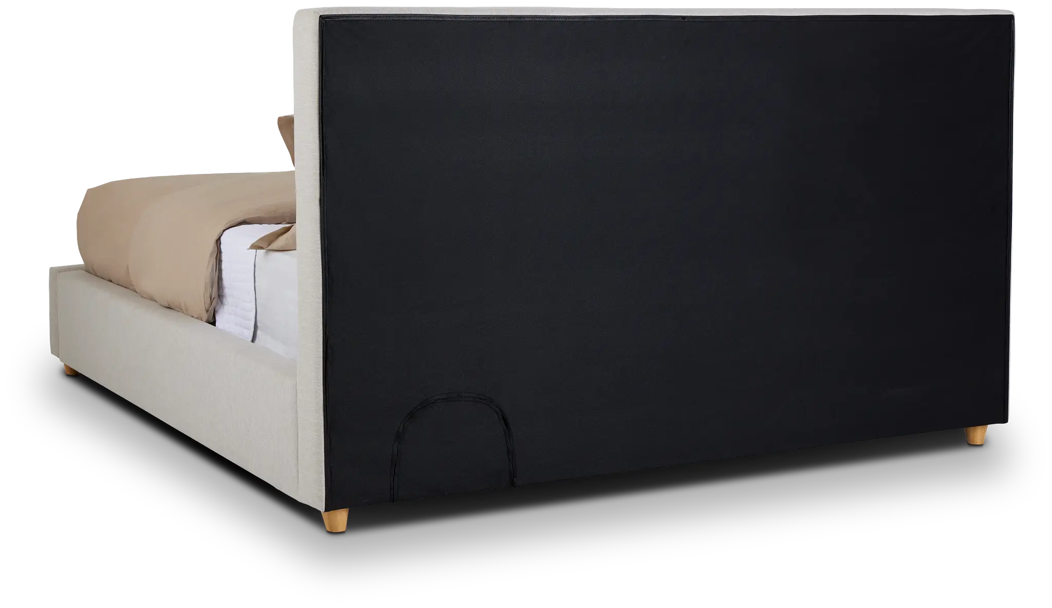 Chelsea Light Beige Uph Platform Bed Chelsea Light Beige Uph Platform Bed