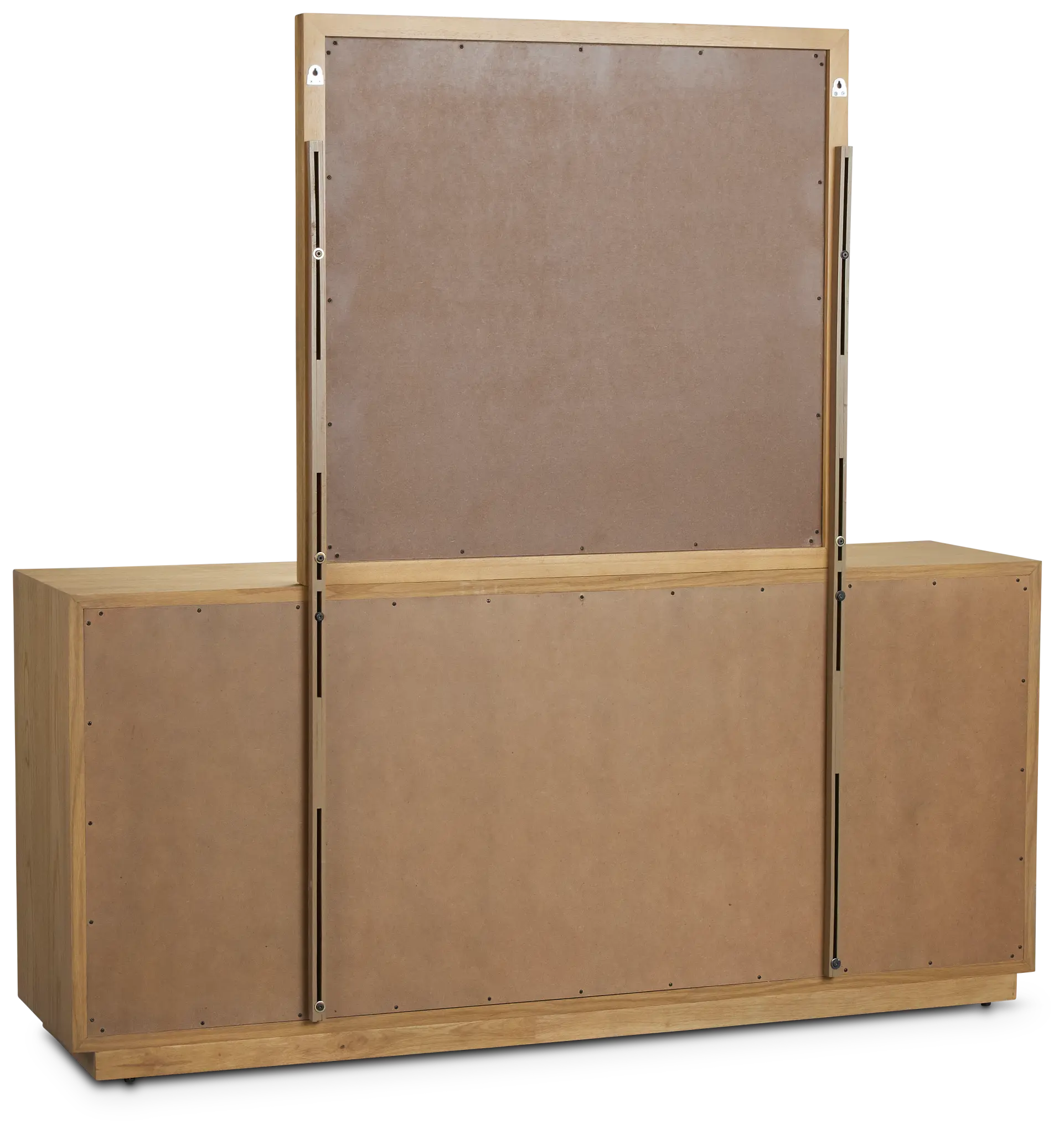 Haven Light Tone Dresser & Mirror Haven Light Tone Dresser & Mirror