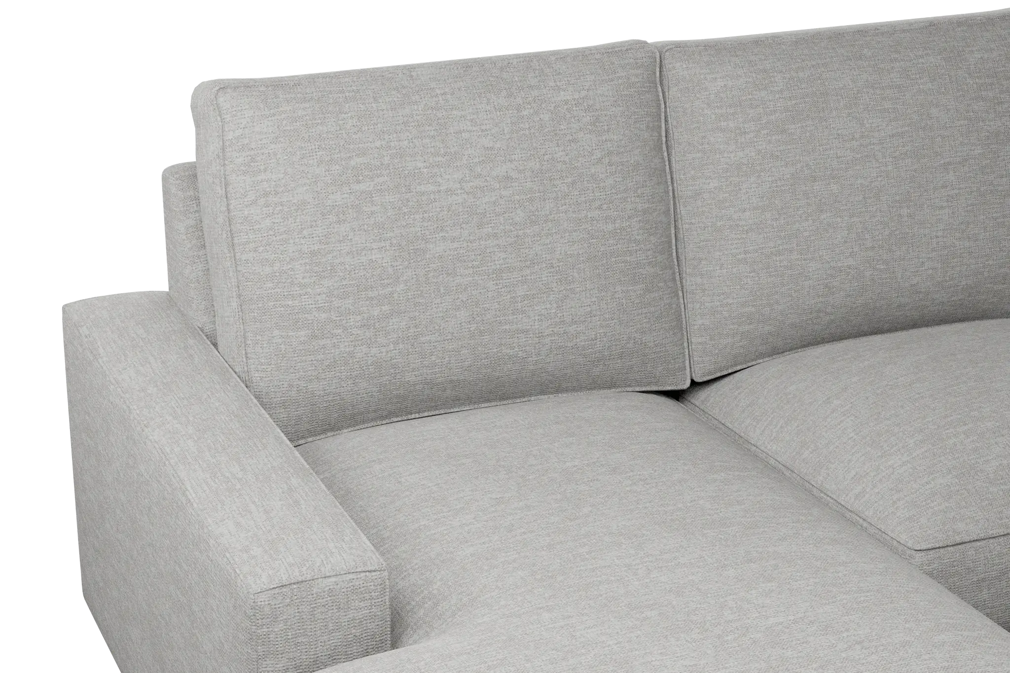 Edgewater Victory Gray Large Left Chaise Sectional Edgewater Victory Gray Large Left Chaise Sectional