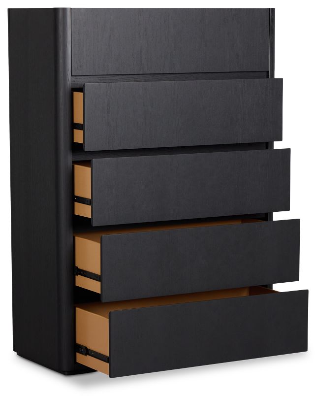 Nomad Black Drawer Chest