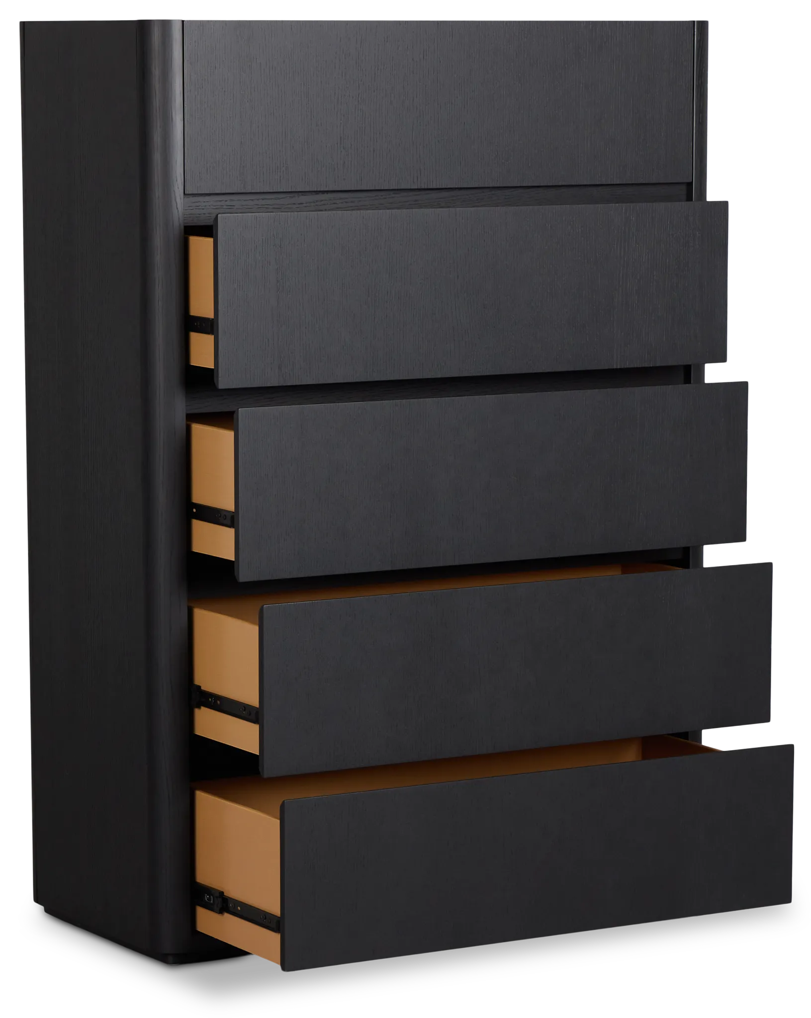 Nomad Black Drawer Chest