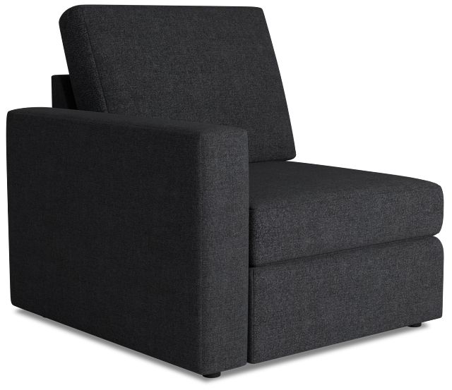 Citymod Dark Gray Fabric Left Chair