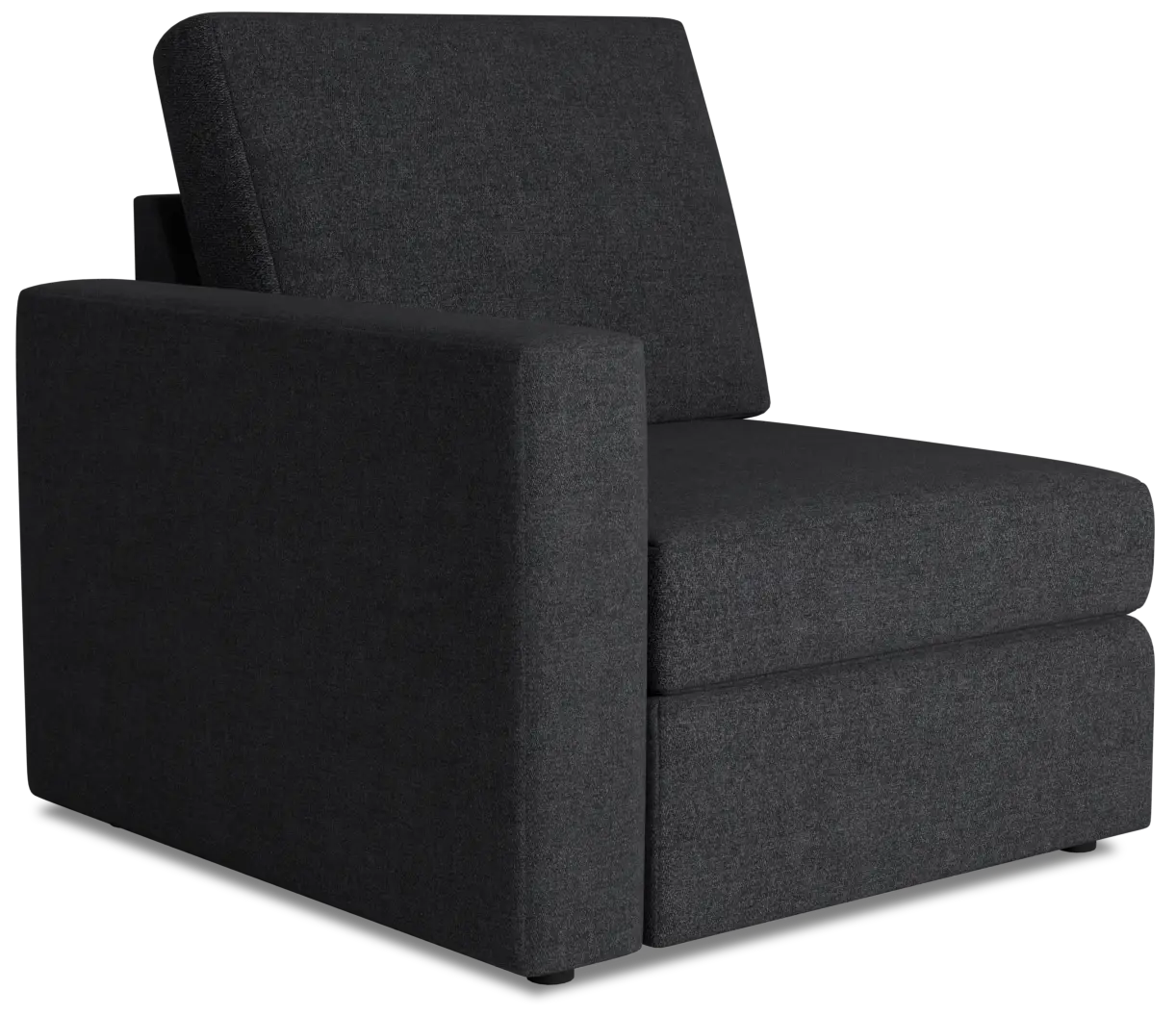 Citymod Dark Gray Fabric Left Chair Citymod Dark Gray Fabric Left Chair