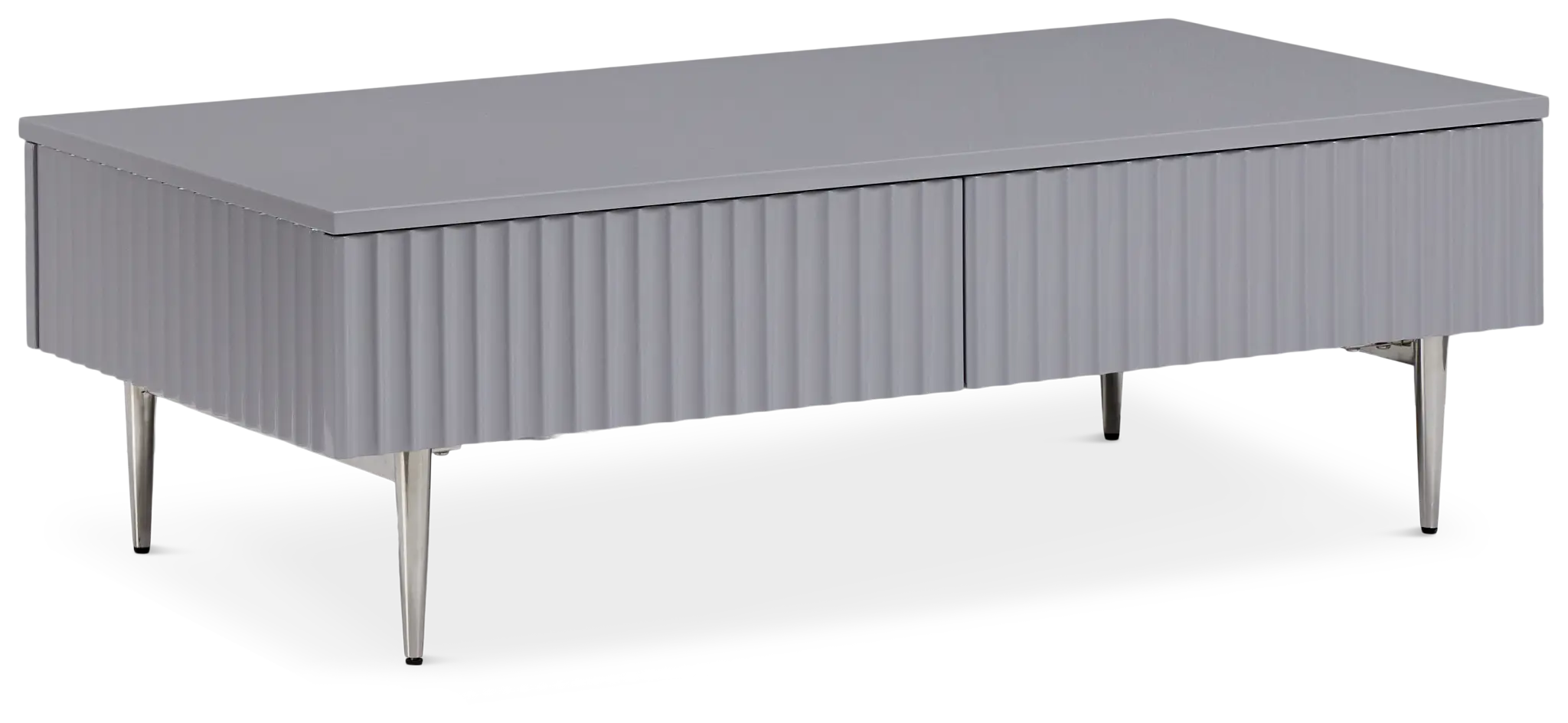 Surge Gray Rectangular Coffee Table Surge Gray Rectangular Coffee Table