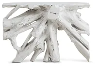 Ocean Drive White Wood Console Table