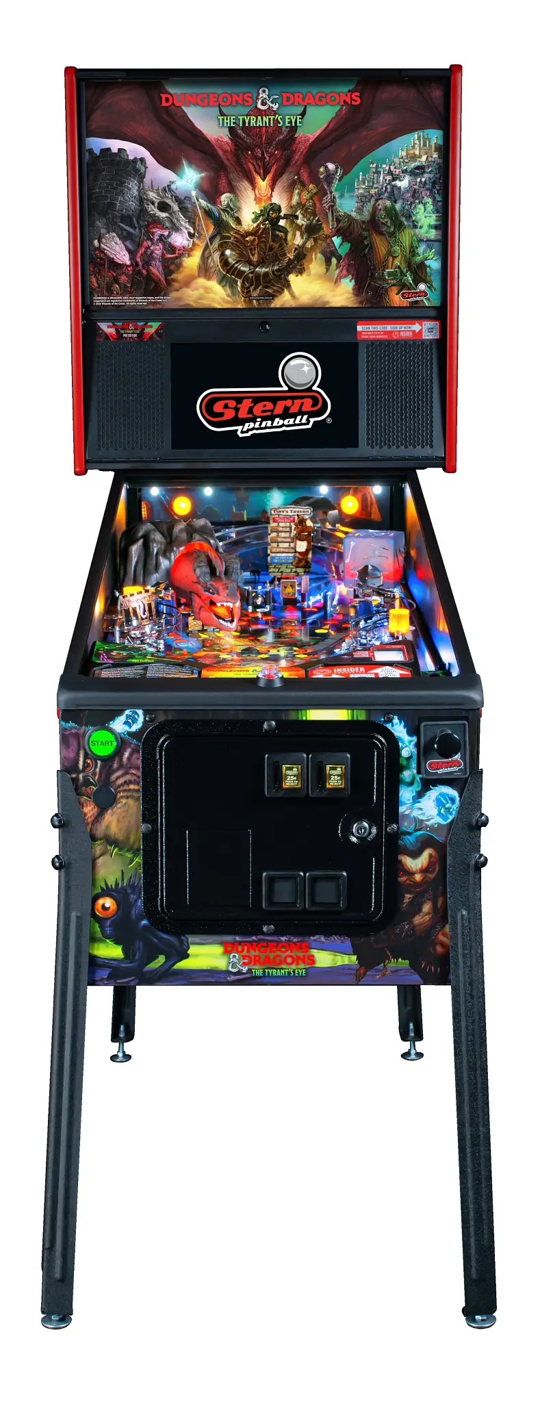 Dungeons & Dragons Pro Pinball Machine Dungeons & Dragons Pro Pinball Machine