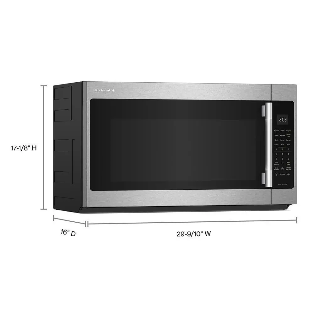 Kitchenaid 330 Series Stainless Steel Over-the-range Microwave Kitchenaid 330 Series Stainless Steel Over-the-range Microwave