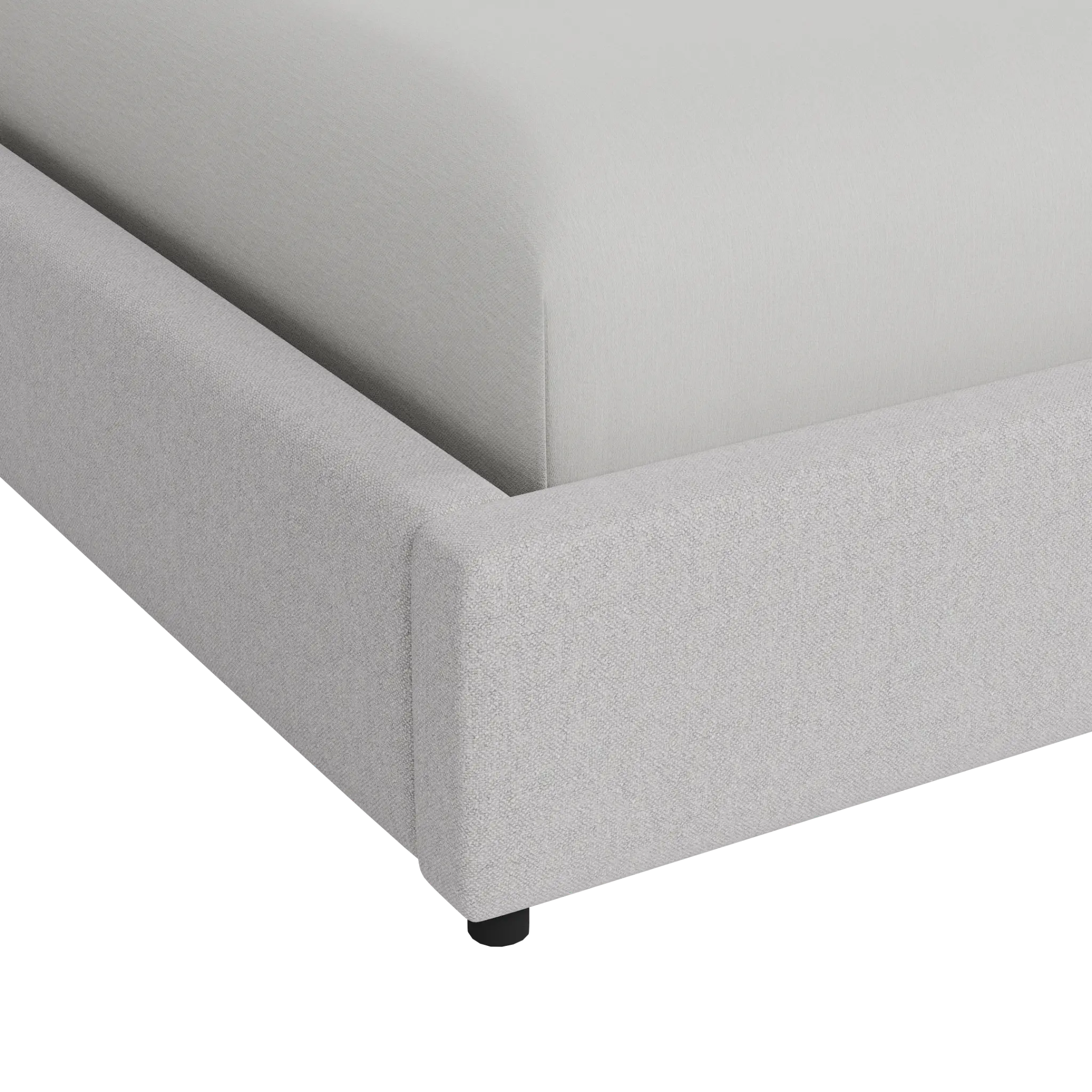 Grayton Maguire Blue 44" Upholstered Platform Bed Grayton Maguire Blue 44" Upholstered Platform Bed