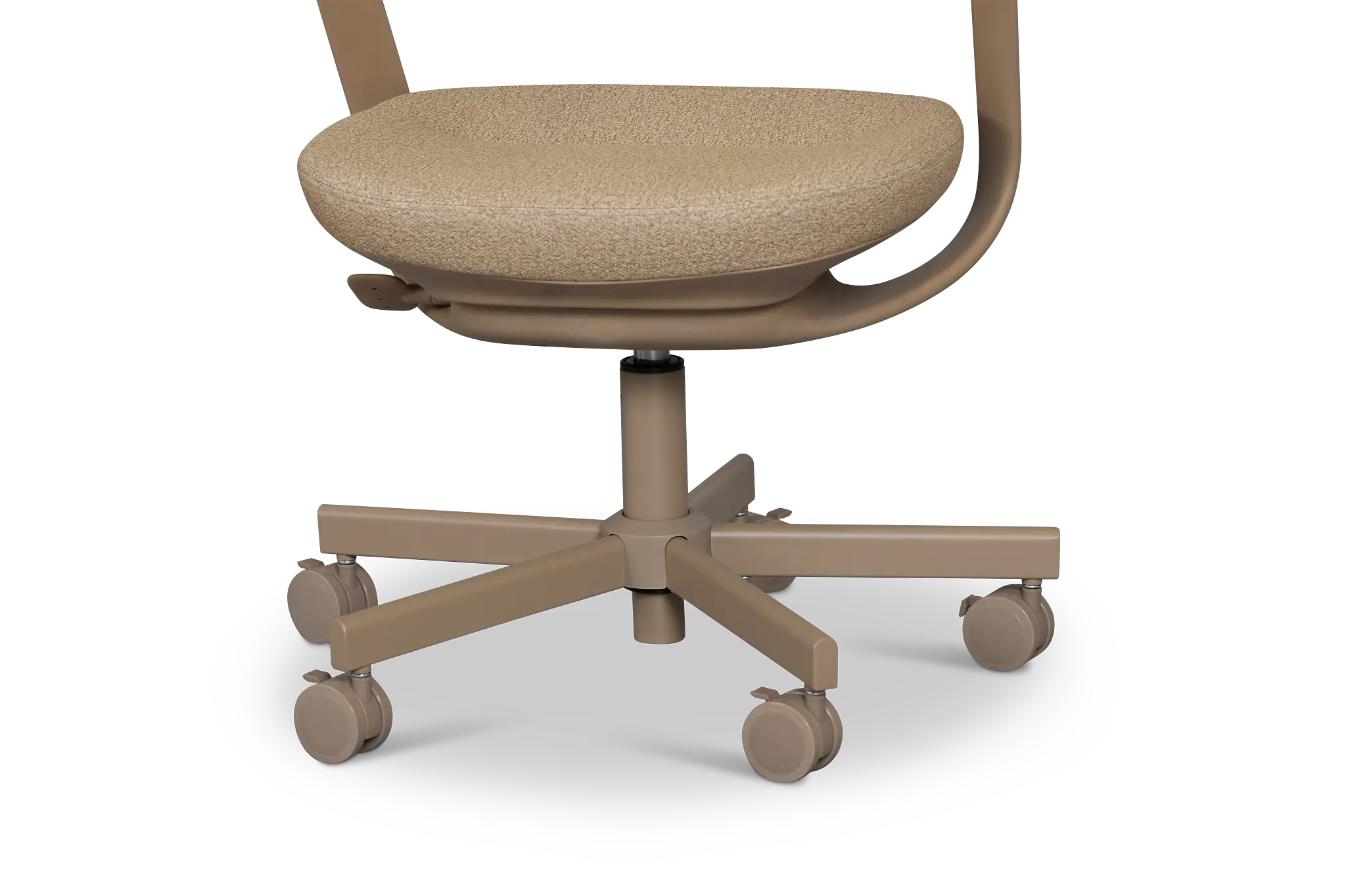 Belle Light Beige Upholstered Desk Chair Belle Light Beige Upholstered Desk Chair