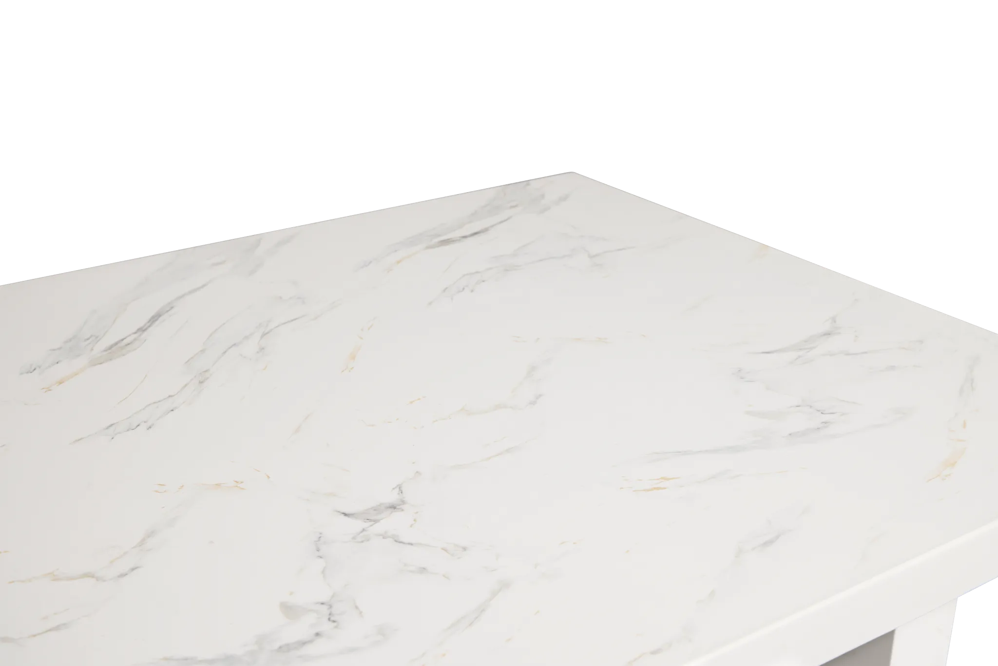 Viscaya White Rectangular Table