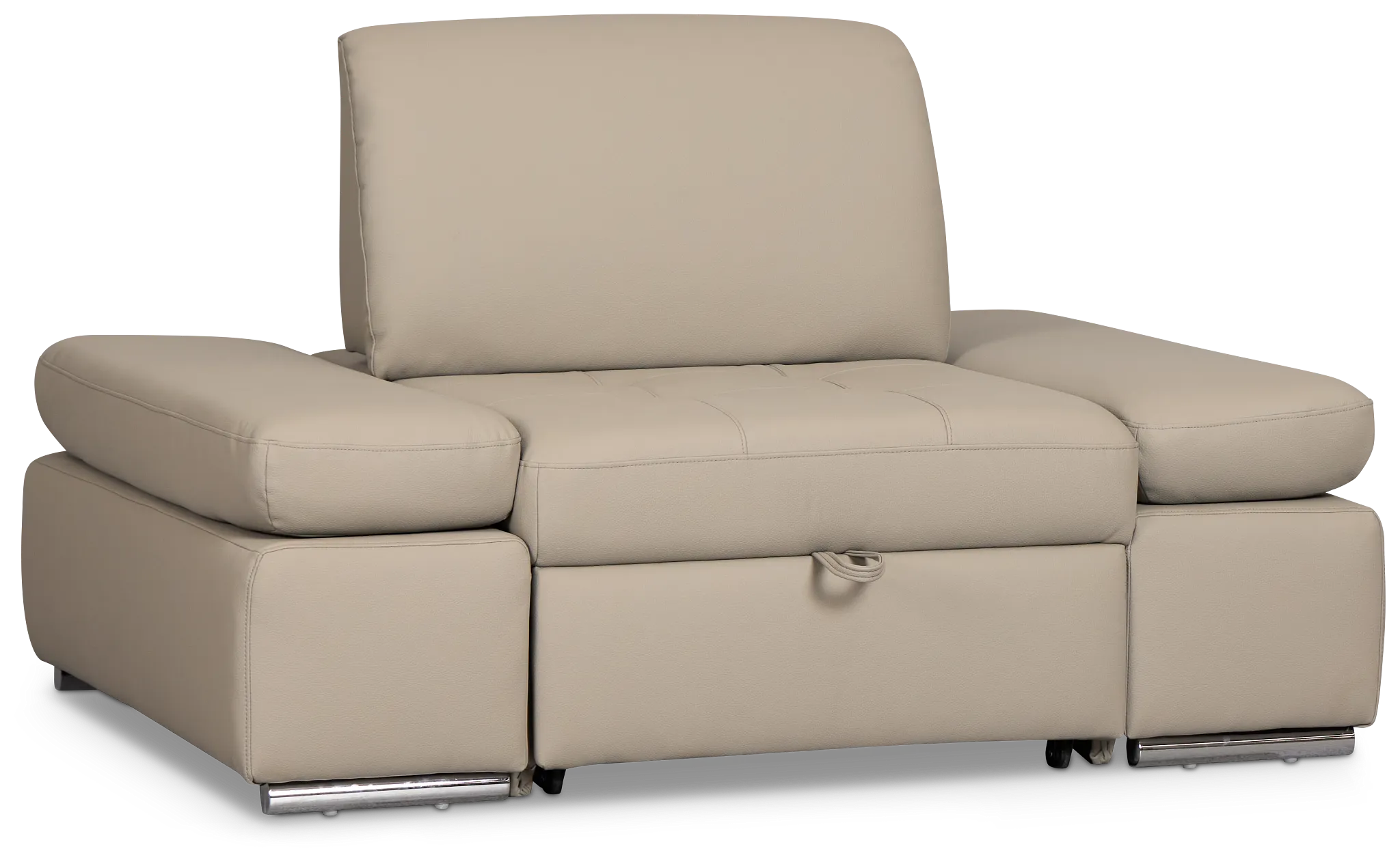 Eden Gray Micro Chair Pull-up Sleeper