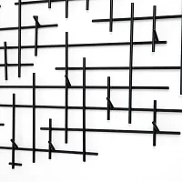 Four Hands Qualy Black Metal Coat Rack