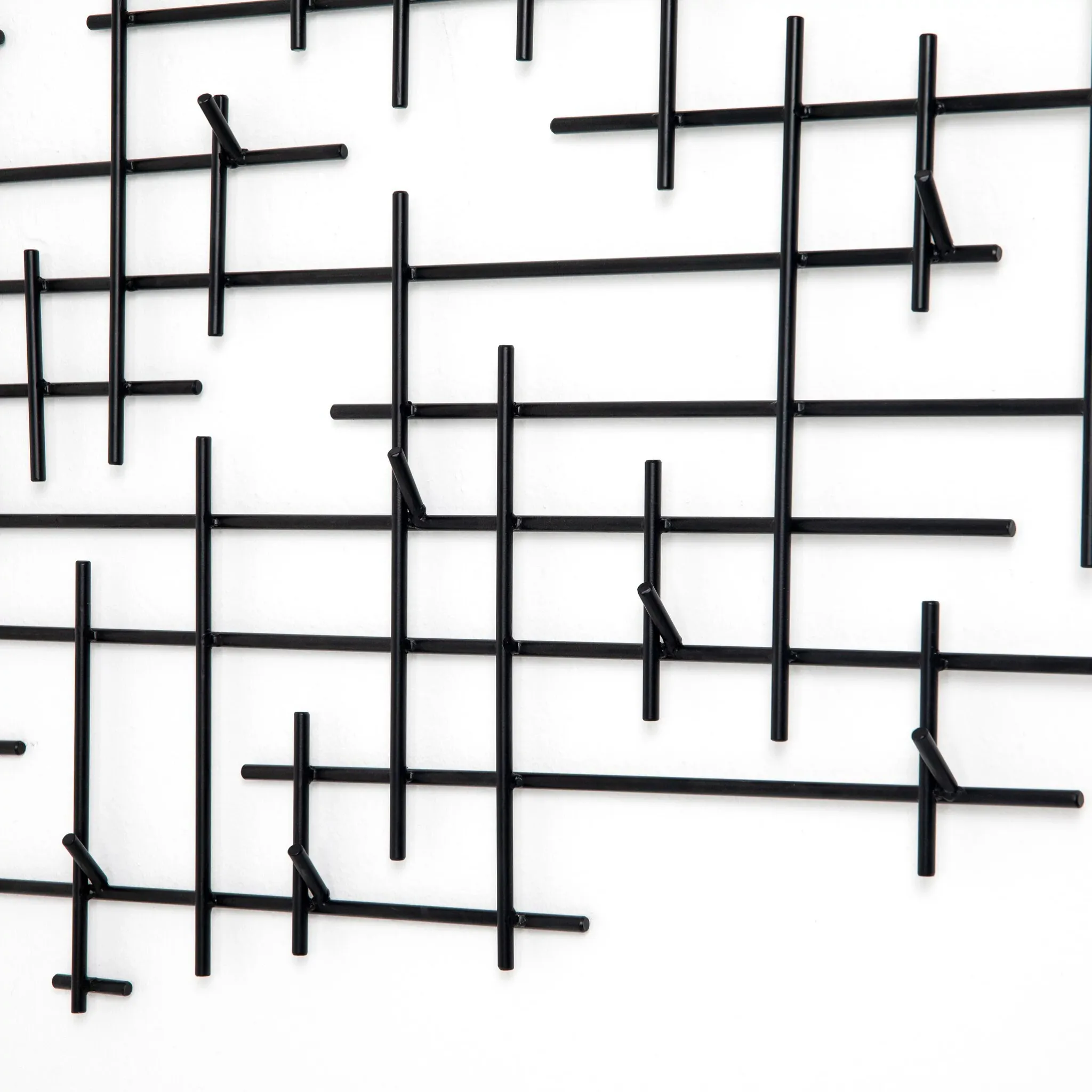 Four Hands Qualy Black Metal Coat Rack