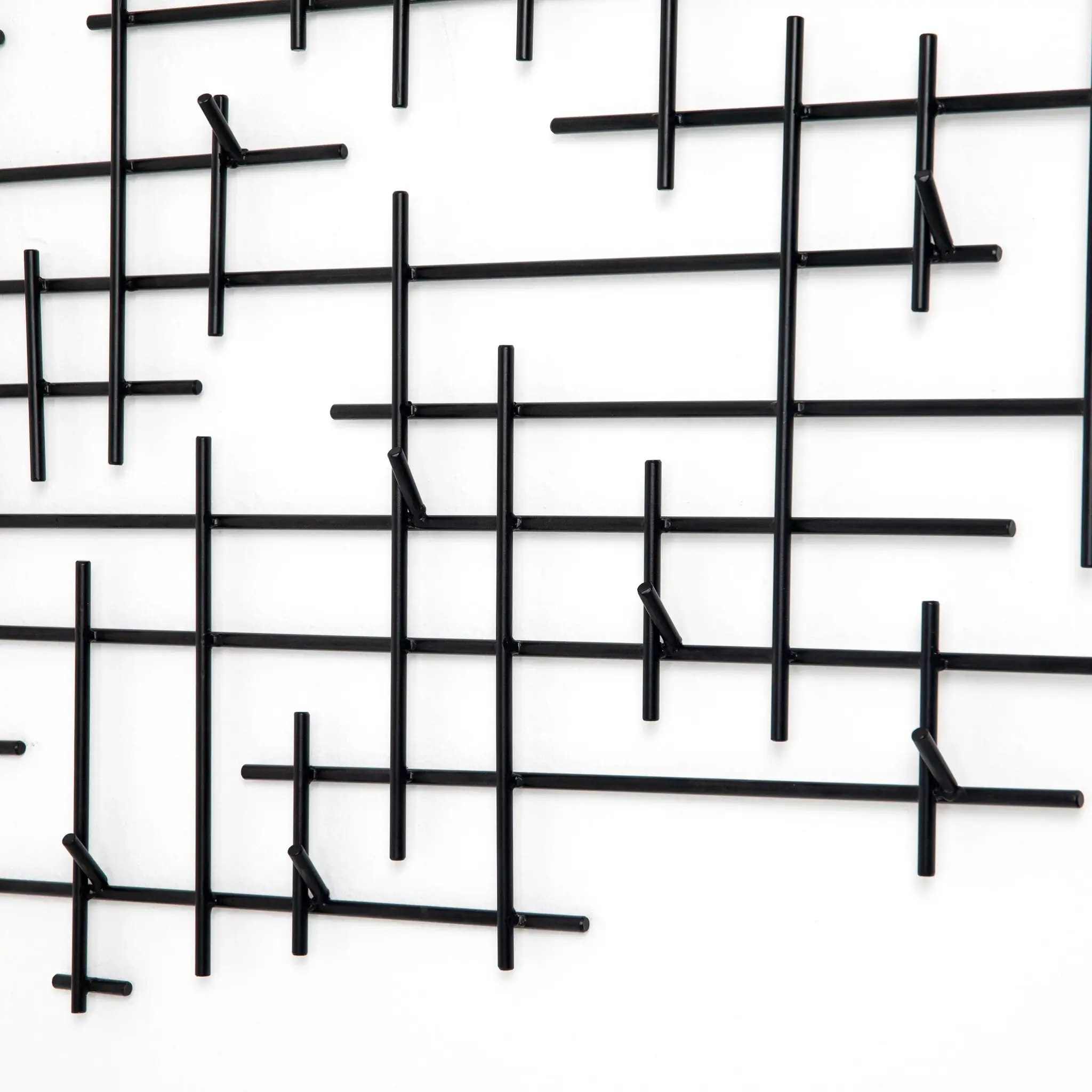 Four Hands Qualy Black Metal Coat Rack Four Hands Qualy Black Metal Coat Rack