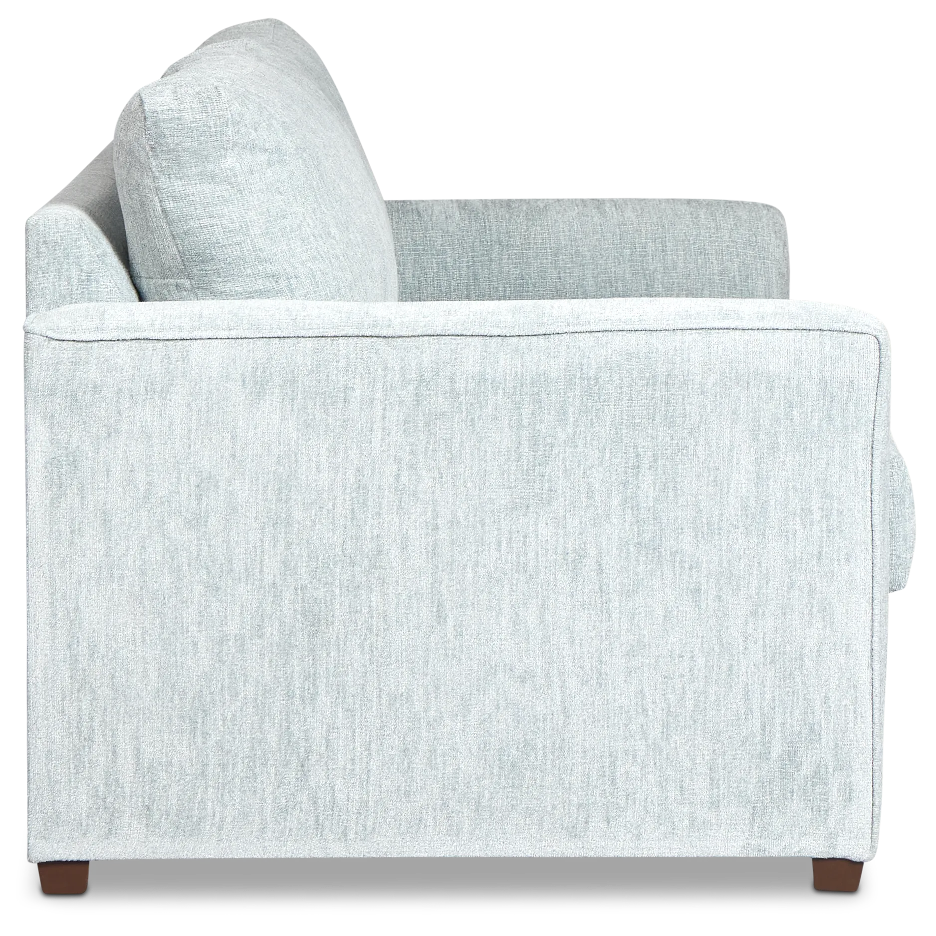 Shore Light Blue Fabric Innerspring Sleeper