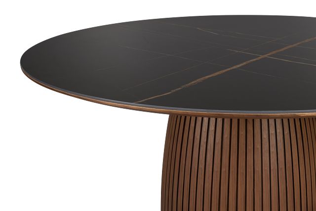 Wayne Two-tone Stone Round Table