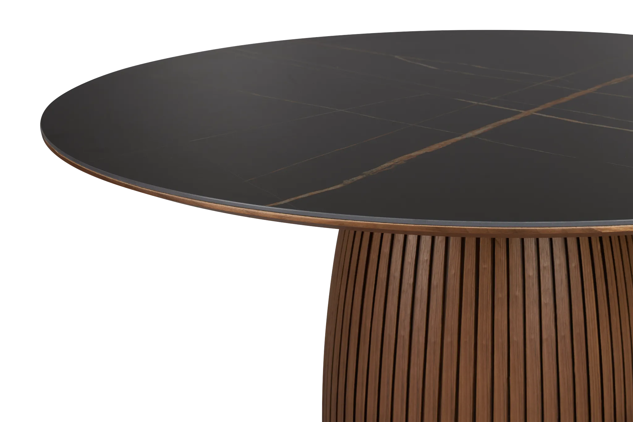 Wayne Two-tone Stone Round Table