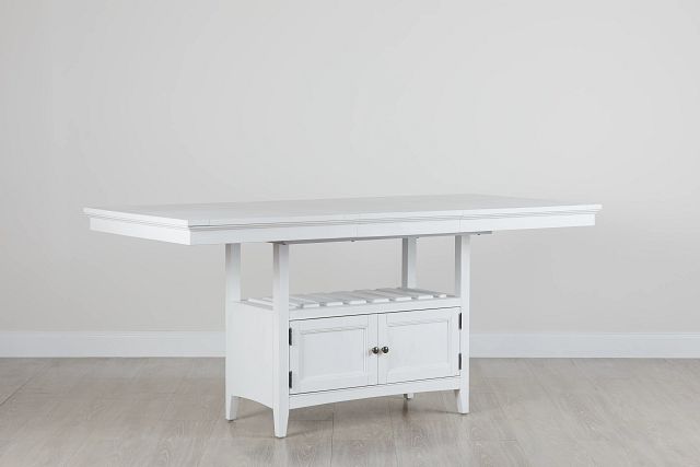 Heron Cove White High Dining Table
