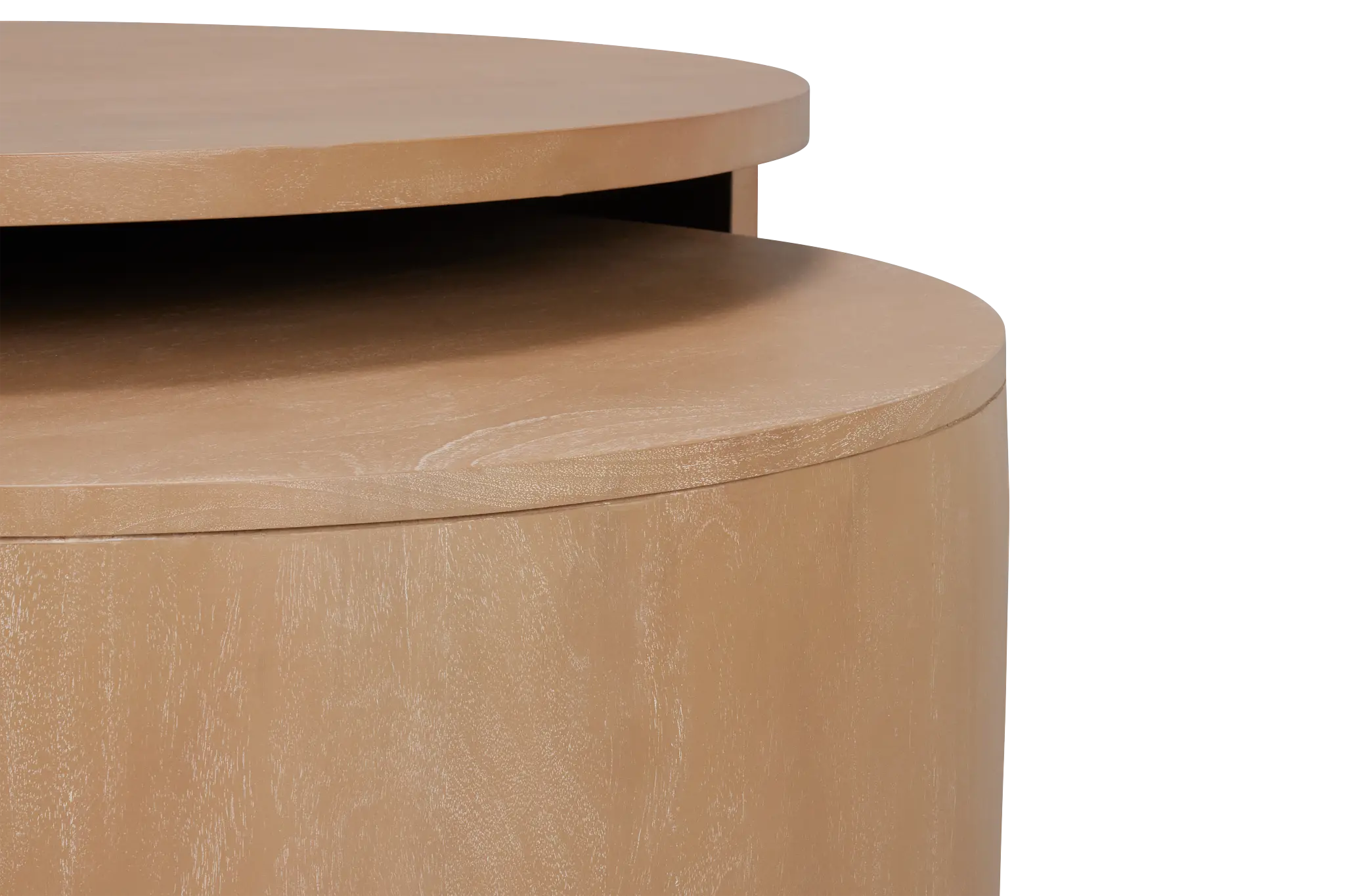 Matteo Light Tone Wood Nesting Coffee Table Matteo Light Tone Wood Nesting Coffee Table