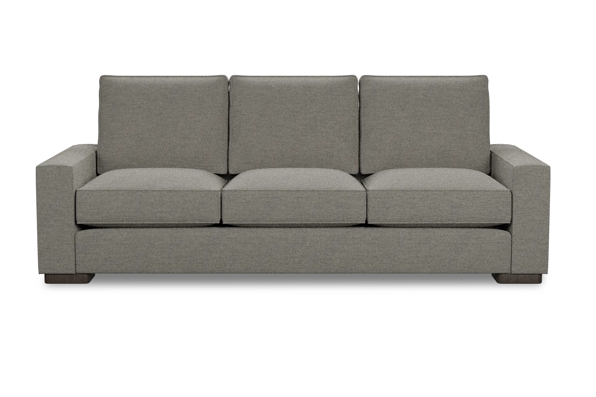 Edgewater Maguire Pewter 96" Sofa W/ 3 Cushions