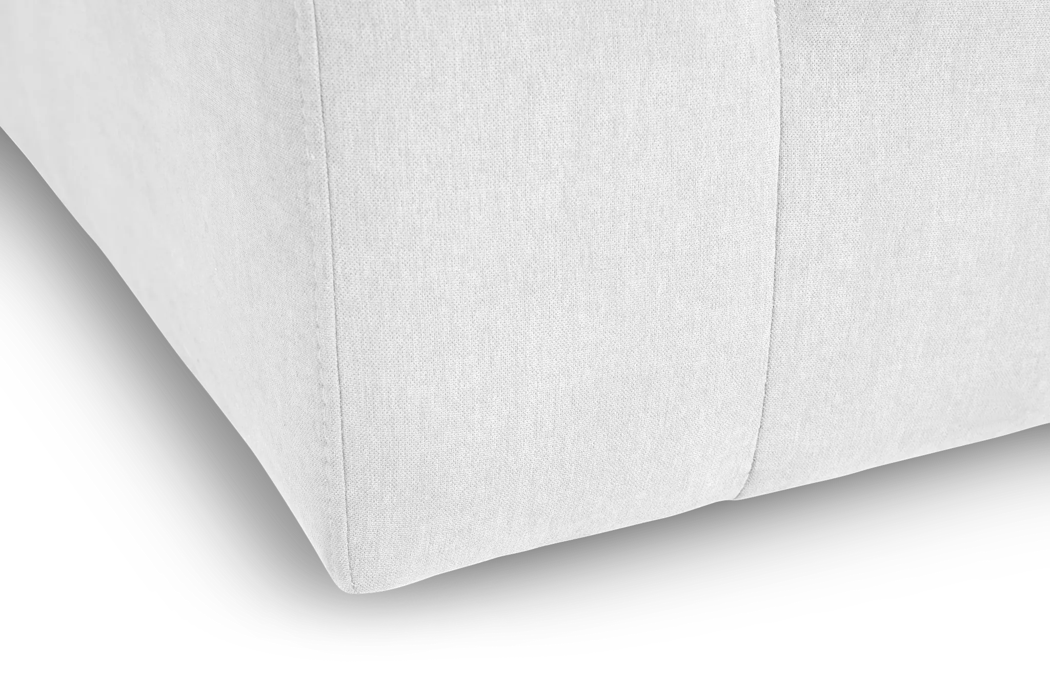 Grant White Fabric Chair