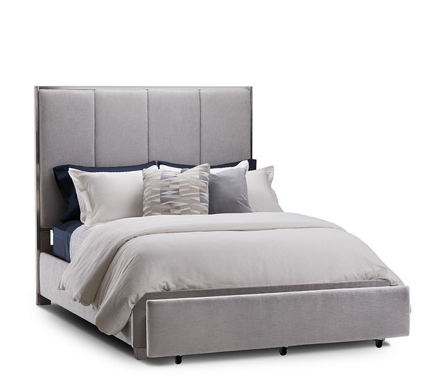 Tribeca Light Gray Uph Panel Storage Bed Bedroom Beds City Furniture Tribeca Light Gray Uph Panel Storage, Tribeca King Storage Bed