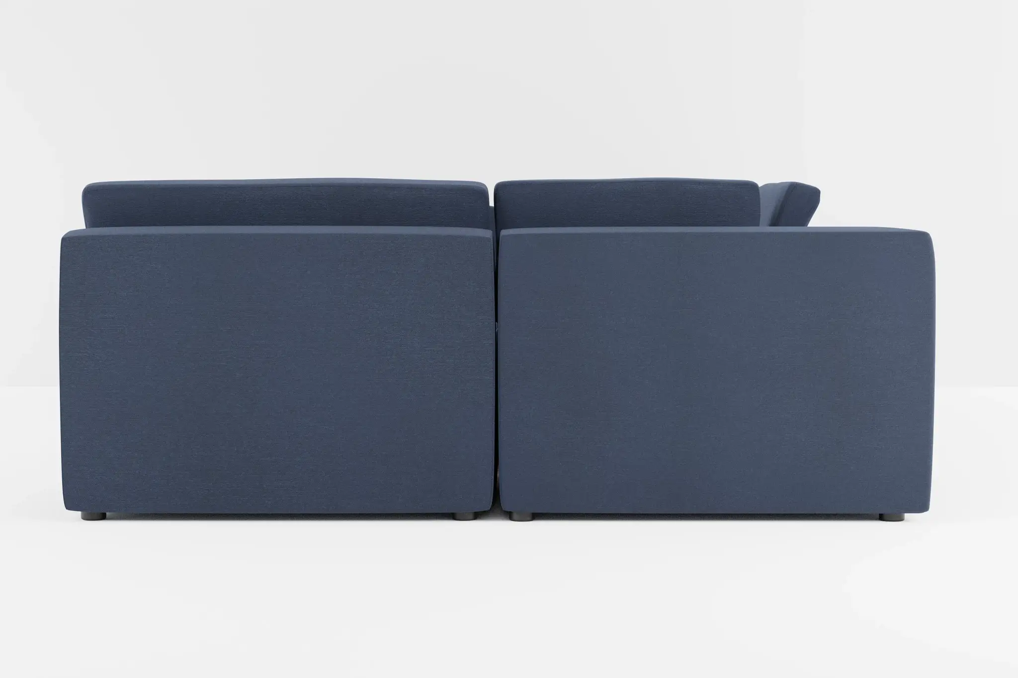 Destin Peyton Dark Blue Fabric 8-piece Pit Sectional Destin Peyton Dark Blue Fabric 8-piece Pit Sectional