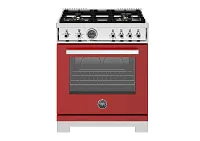 Bertazzoni 304 Series Red 30" Gas Range