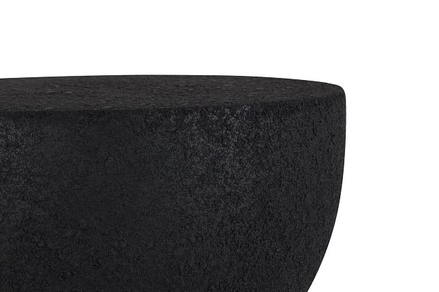 Jacy Black 18" Accent Table