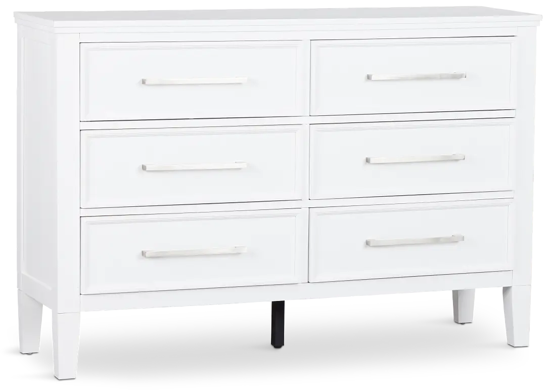 Seabrook Small White Drawer Dresser Seabrook Small White Drawer Dresser