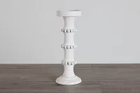 Brock White 14" Candle Holder