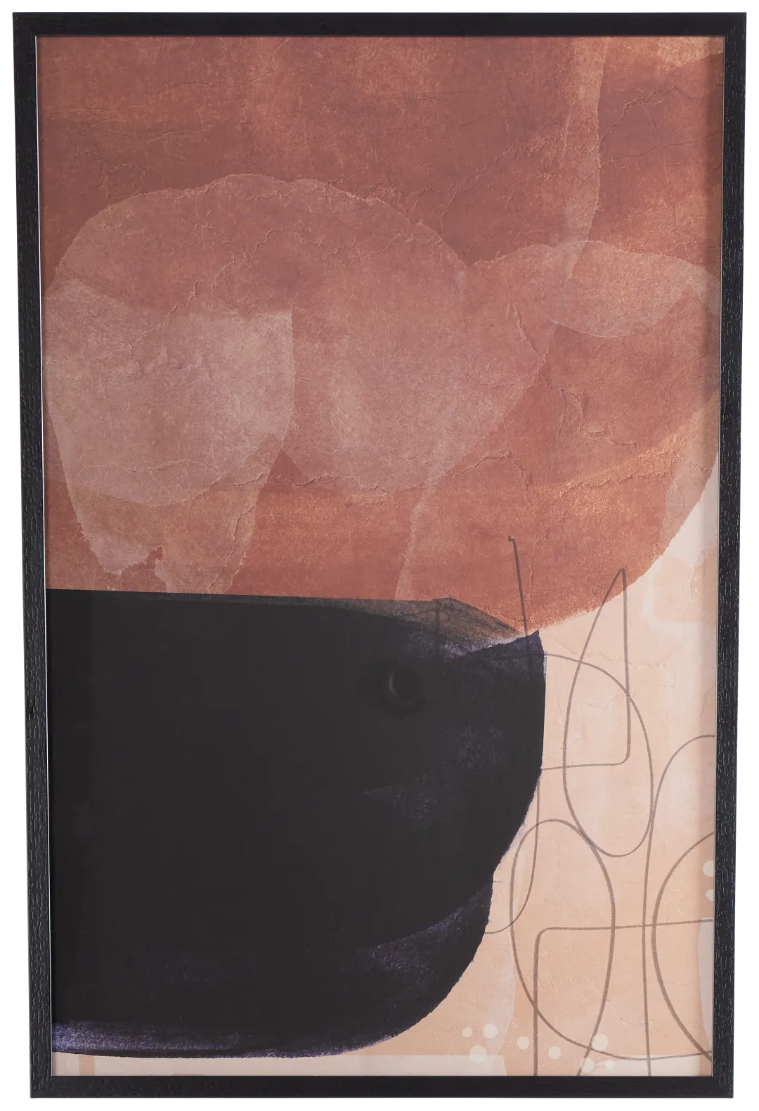 Conan Brown Framed Wall Art