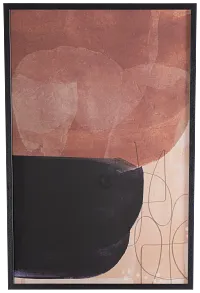 Conan Brown Framed Wall Art