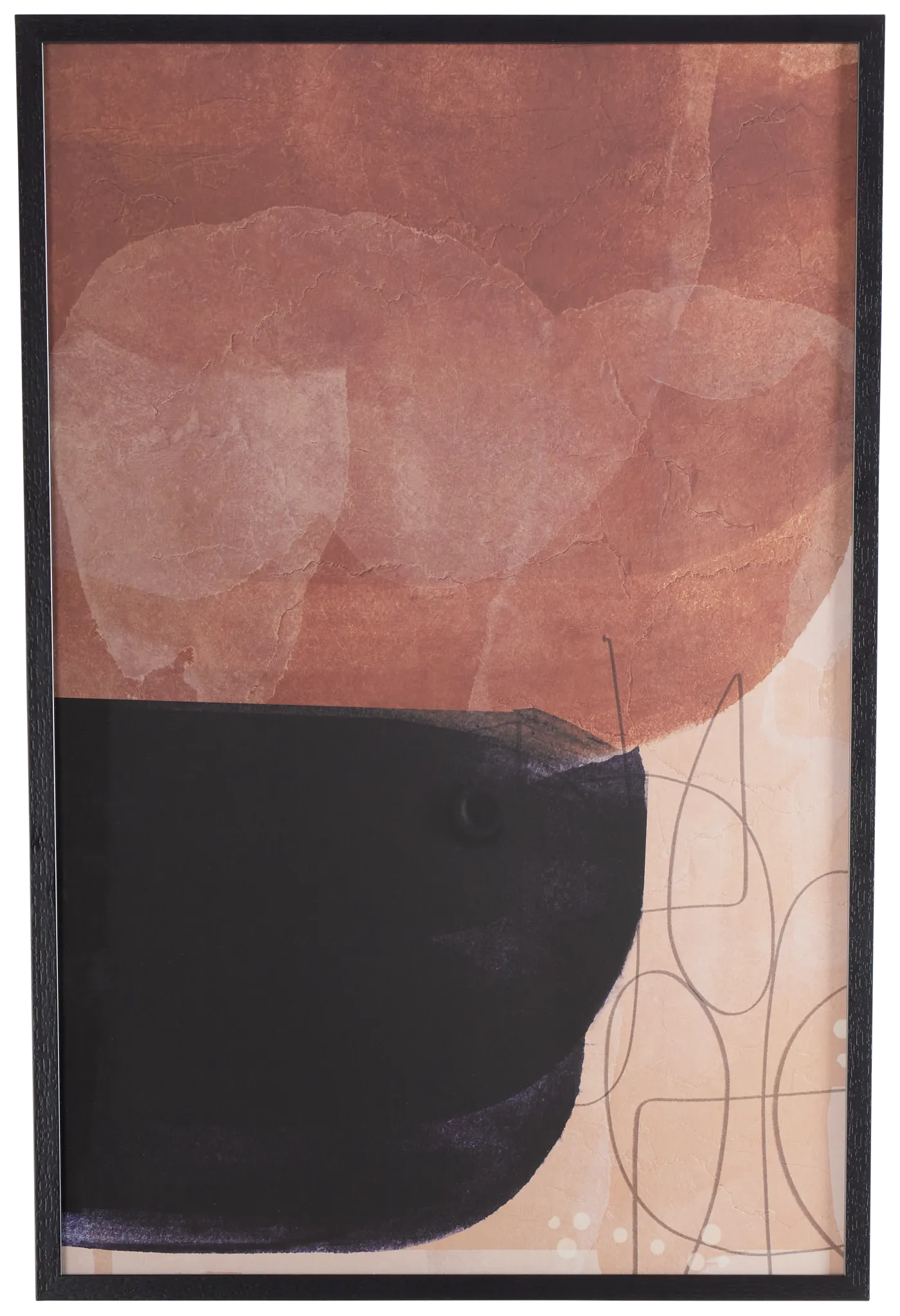 Conan Brown Framed Wall Art