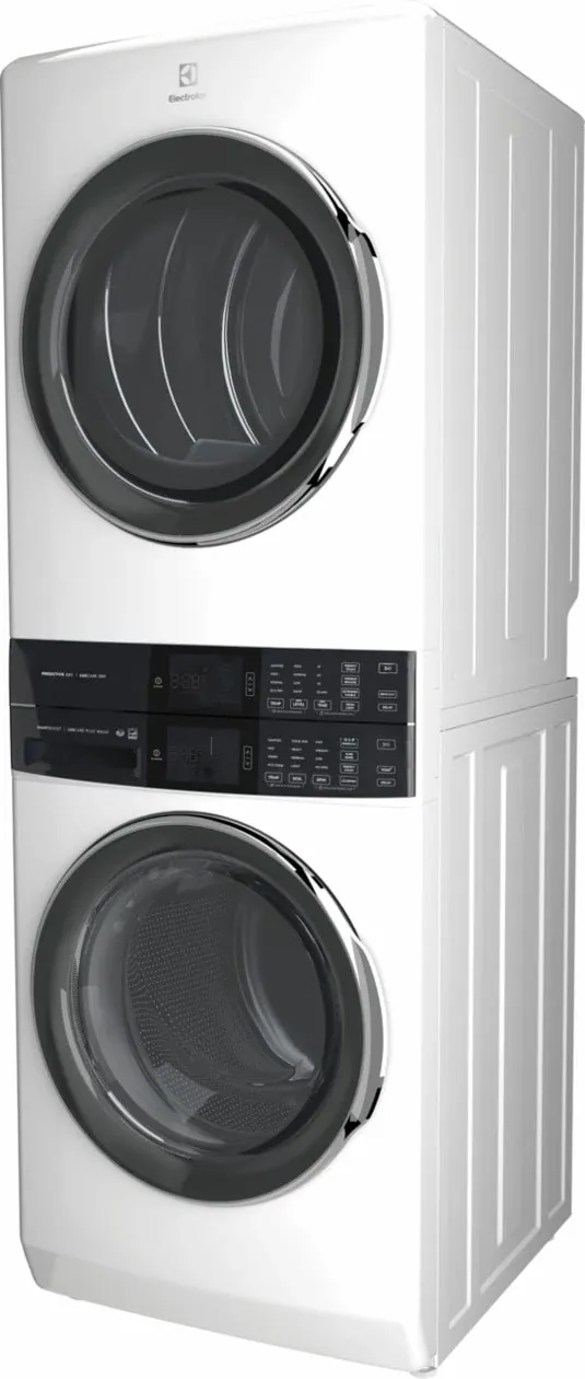 Electrolux 7600 Series White Gas Laundry Center