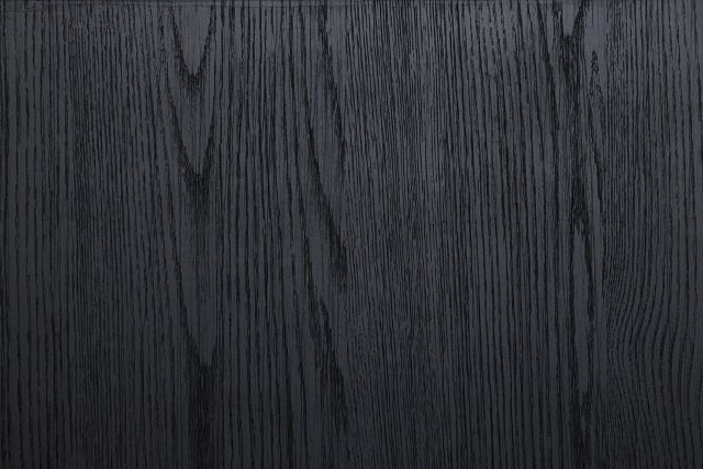 Alden Black Wood Platform Bed