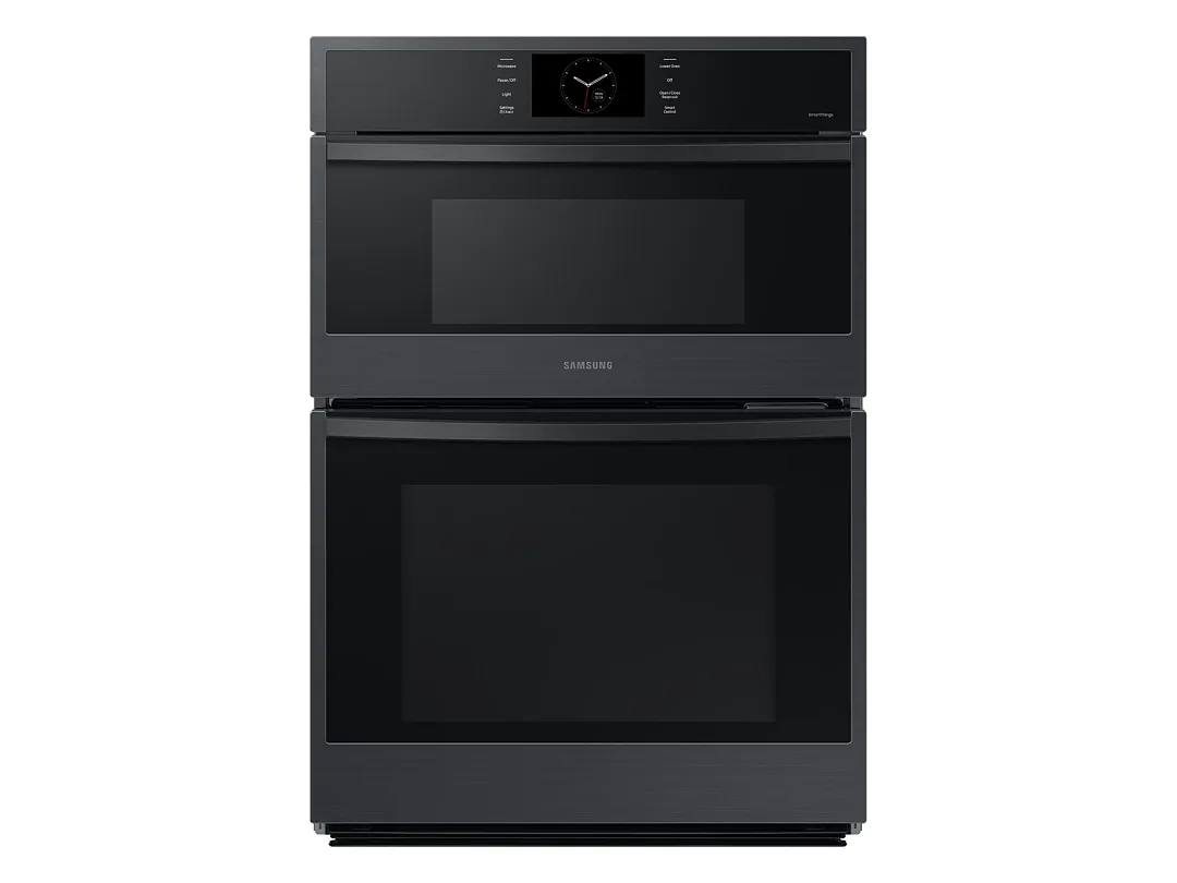 Samsung 600 Series Black 30" Electric Oven And Microwave Combo